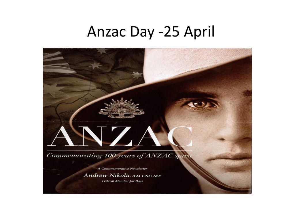 Anzac Day 25 April. ppt download
