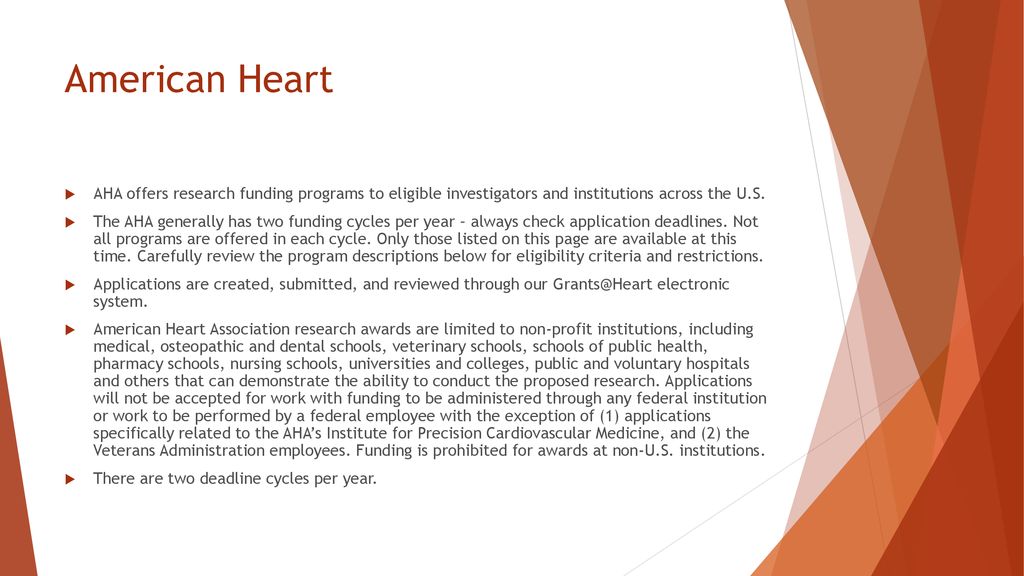 American Heart Association Ppt Download