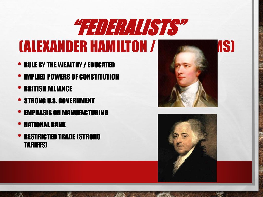 The Federalist Era 1789 to 1800 Chapter Nine. - ppt download