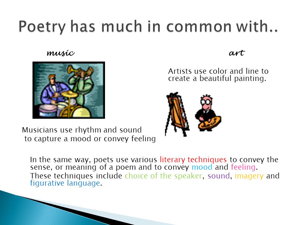 Poetry has much in common with..
