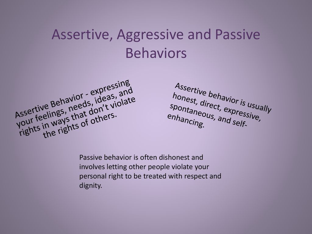 Assertiveness and handling difficult students - ppt download