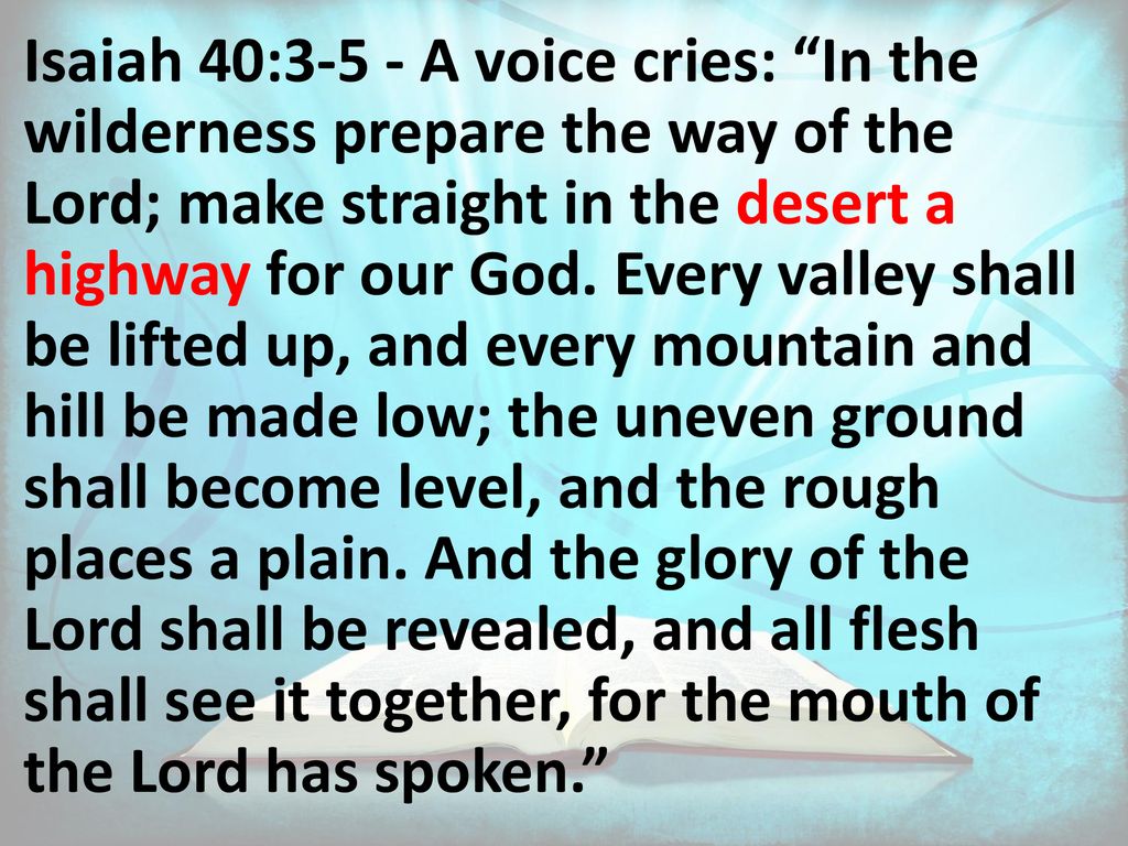 Lessons From Isaiah Comfort Provided Ppt Download