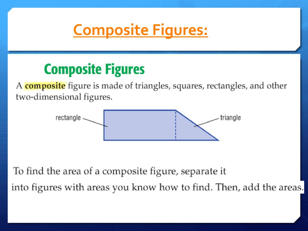 Area Of Composite Figures Ppt Download 3309