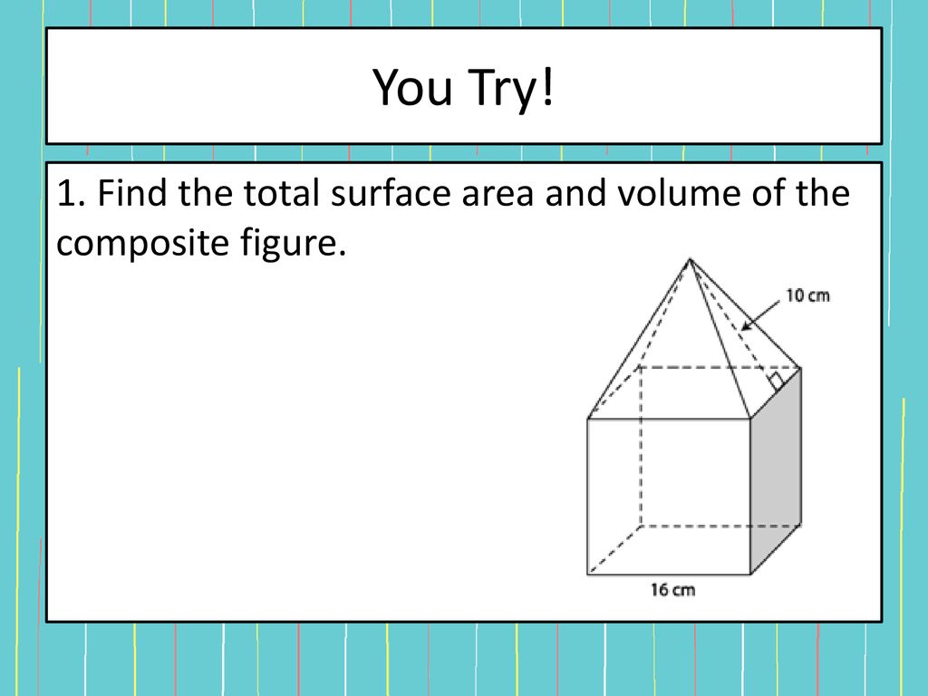 Volume Of Composite Figures Worksheet E Street Light