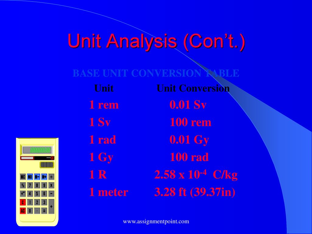 Radiation and Radioactivity: Units and Quantities - ppt download