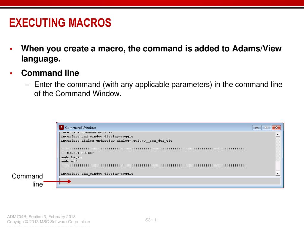SECTION 3 MACROS: OVERVIEW. - ppt download