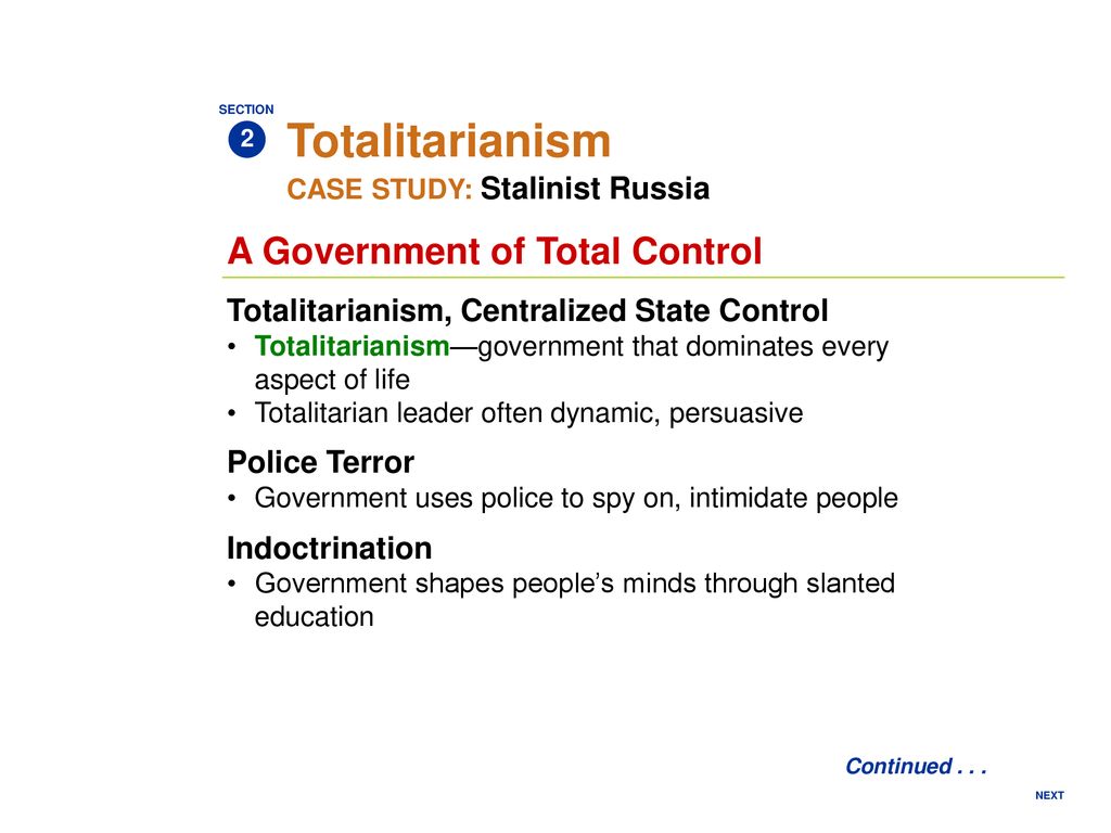 chapter 30 section 2 guided reading totalitarianism case study