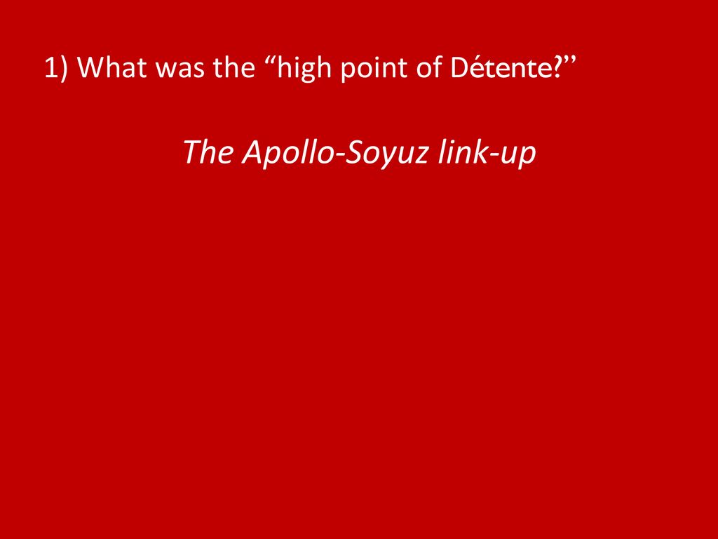 Bgs history a2 revision tests the move to d tente ppt download
