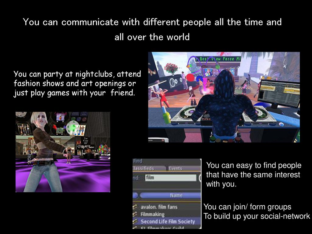 what is second life ppt download