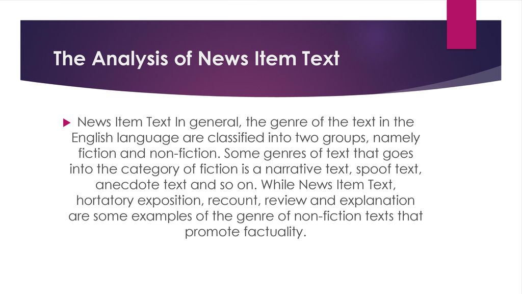 example of anecdote text in english