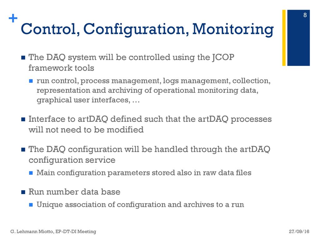 ProtoDUNE SP DAQ assumptions, interfaces & constraints - ppt download
