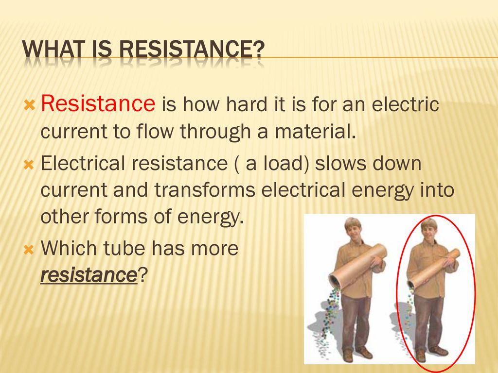 Resistance And Ohm’s Law Ppt Download 