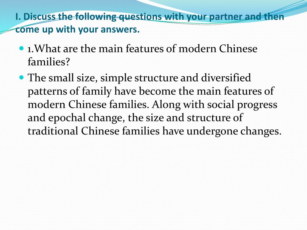 traditional chinese family structure