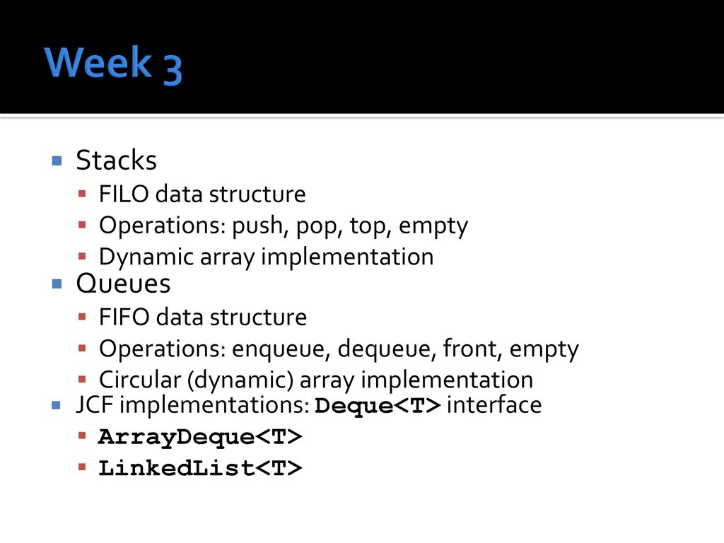 Week 15 – Monday CS ppt download