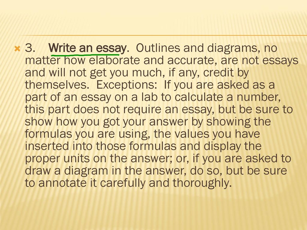 Tips For Writing AP Biology Exam Essays (Free Response Questions) - ppt ...