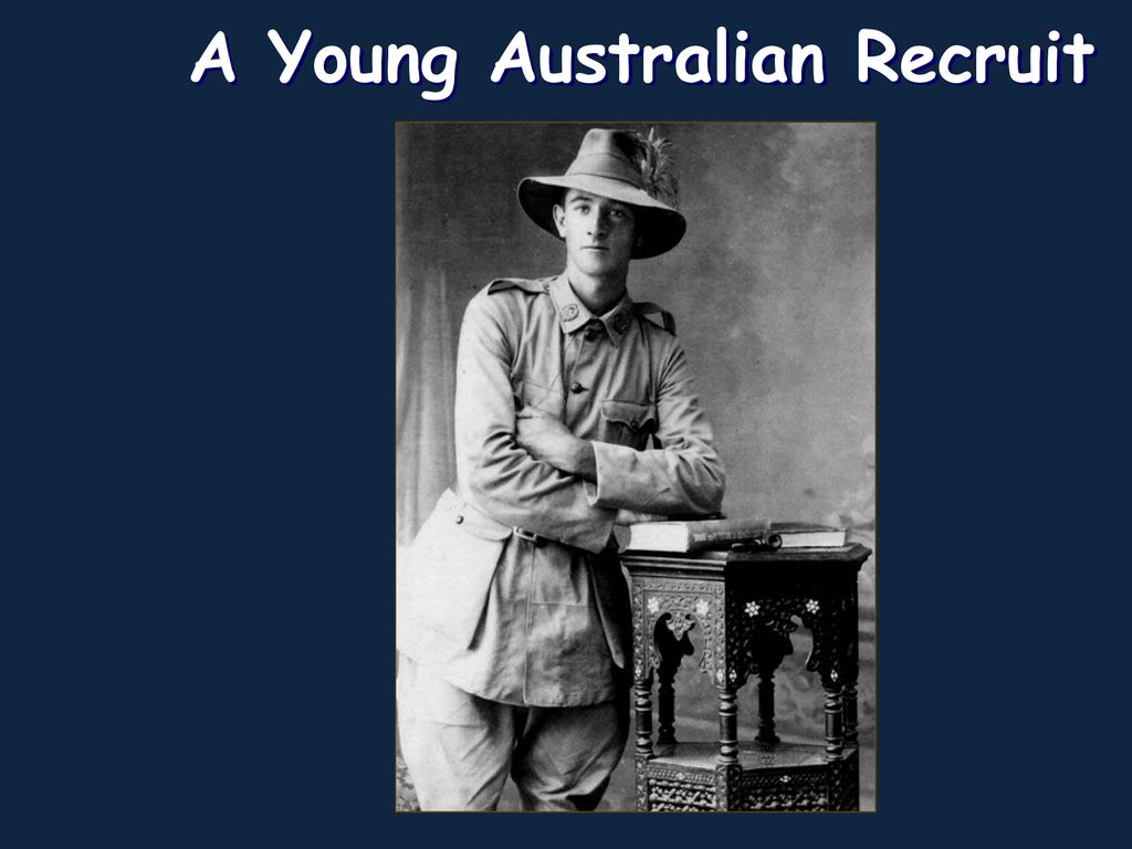 A Young Australian Recruit