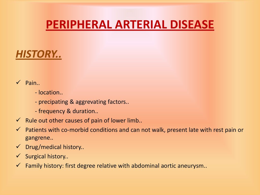 ATHEROSCLEROSIS PAD,CAROTID STENOSIS, ACUTE LIMB ISCHEMIA - ppt download