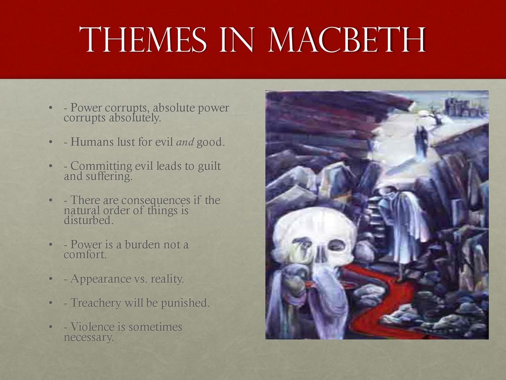 power corrupts and absolute power corrupts absolutely macbeth