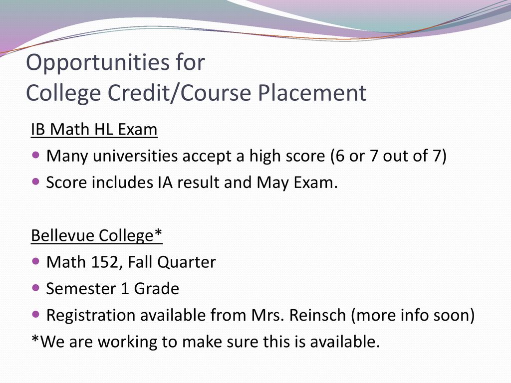 Welcome to IB Math HL 2! Reinsch Portable ppt download