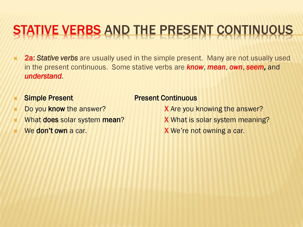 The Present Continuous Tense - ppt download