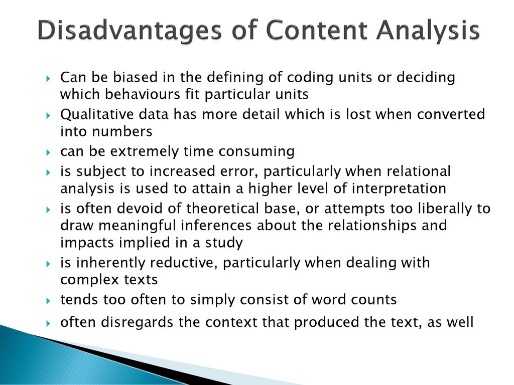 Content Analysis - Types, Advantages, Disadvantages of content analysis