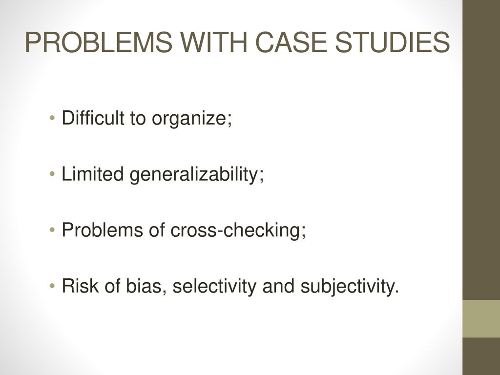 Case Study: Cross Check