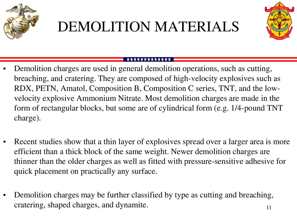 Demolition Materials Ppt Download