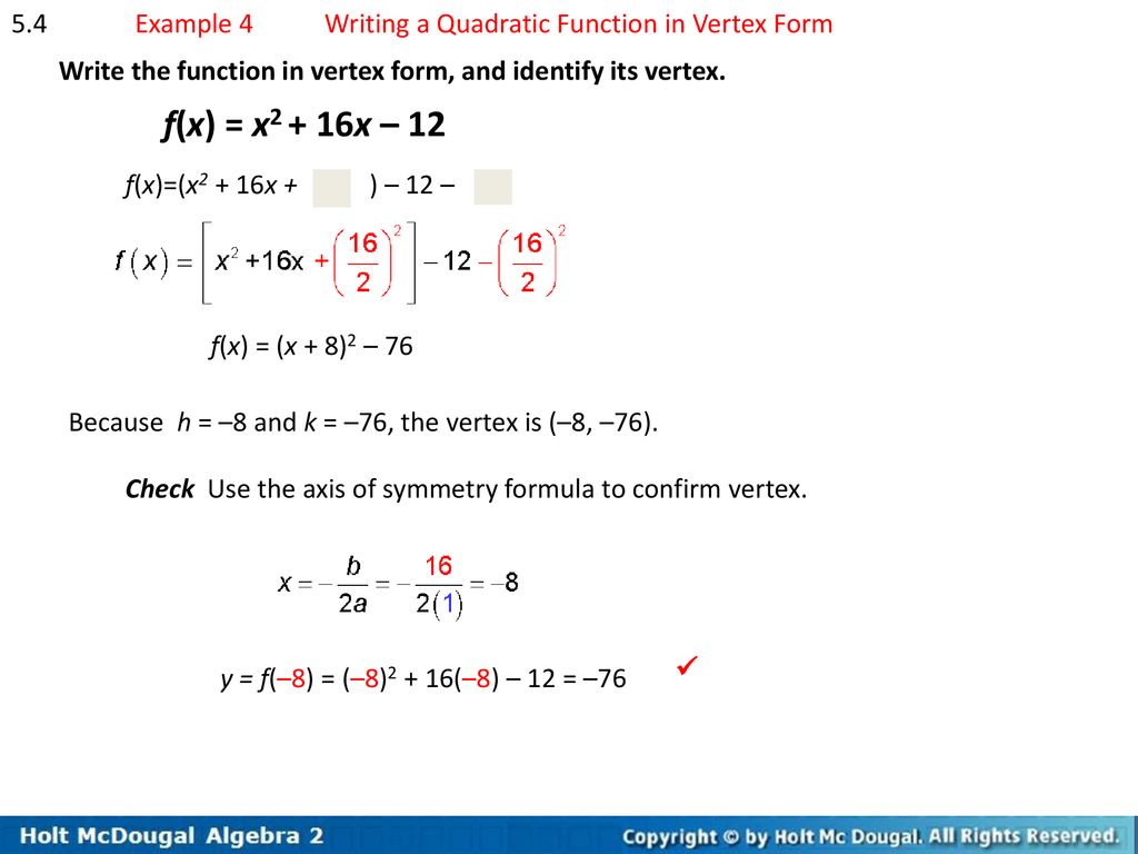 Chapter 5 Quadratic Functions Ppt Download Chapter 5 Quadratic Functions Ppt Download