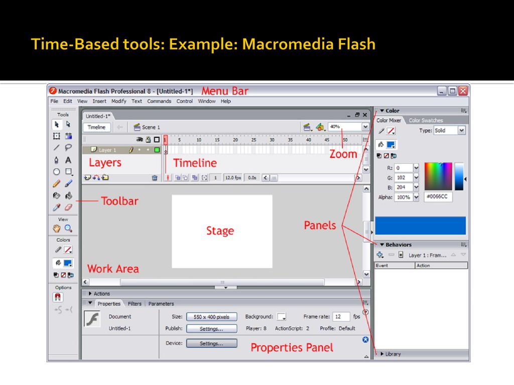 Macromedia Flash Player 8 Download