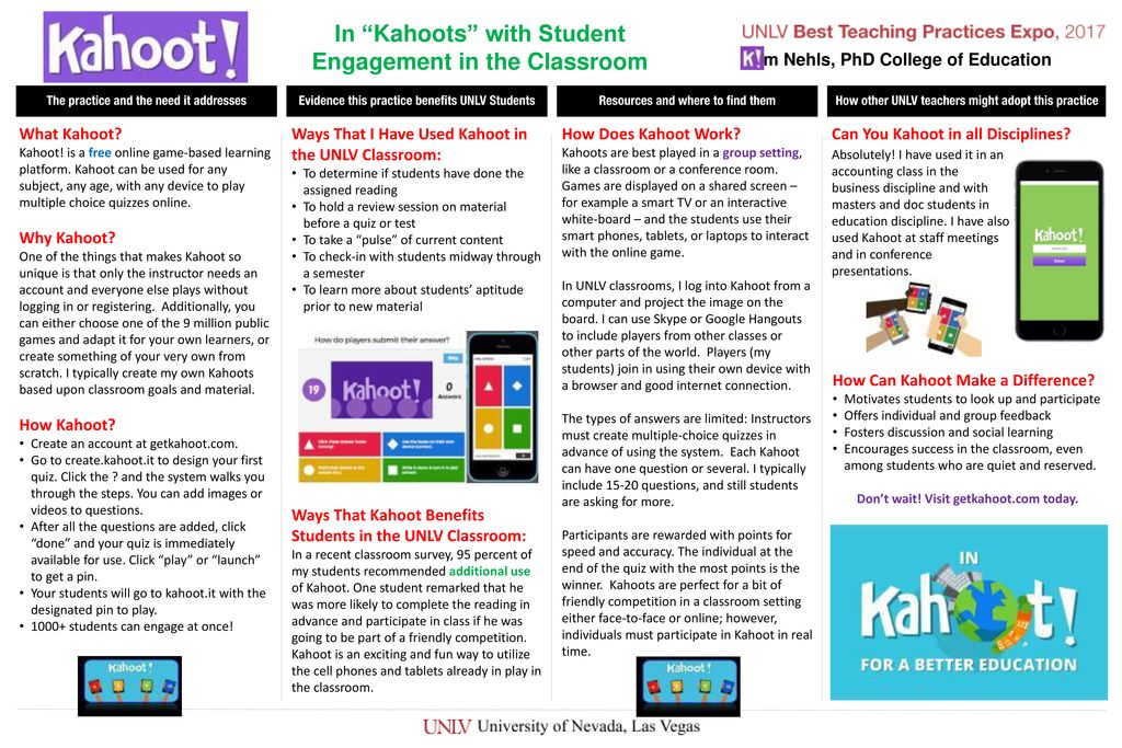 In Kahoots With Student Engagement In The Classroom Ppt Download