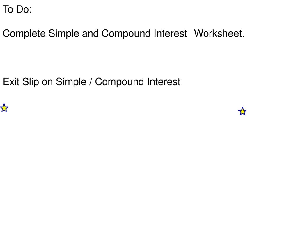 Warm Up The Rule Of 72 There Is A Quick Way To Estimate The Time It Takes For An Investment Compounded Annually To Double In Value This Method Is Called Ppt Download