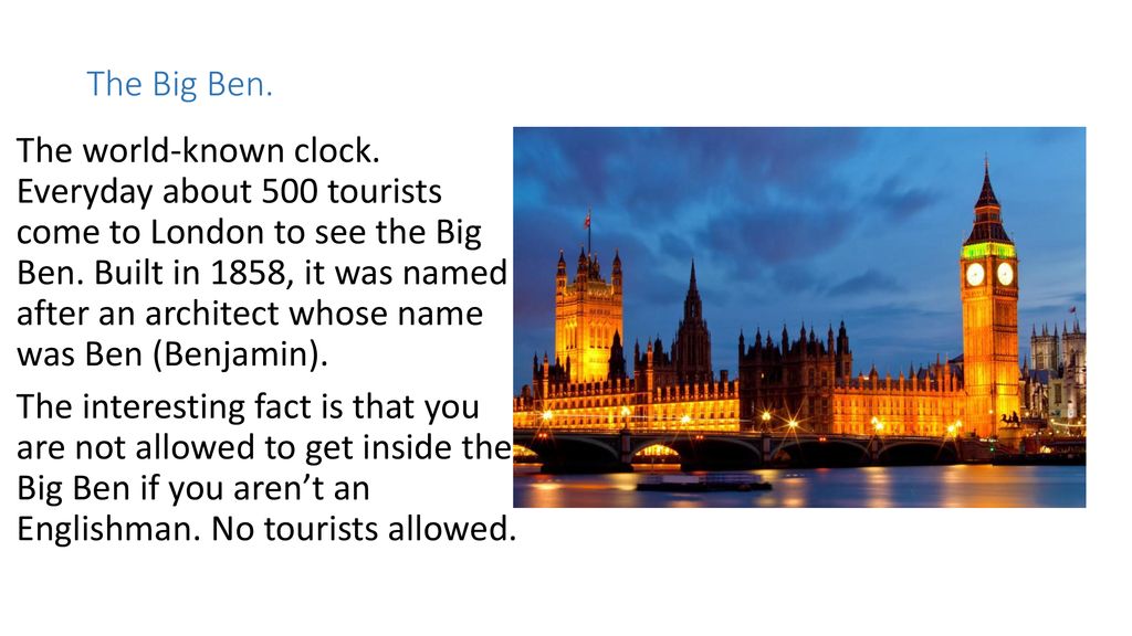 Who is big ben named after