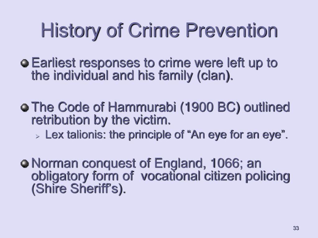 Crime Prevention Part I: TCOLE Course # ppt download