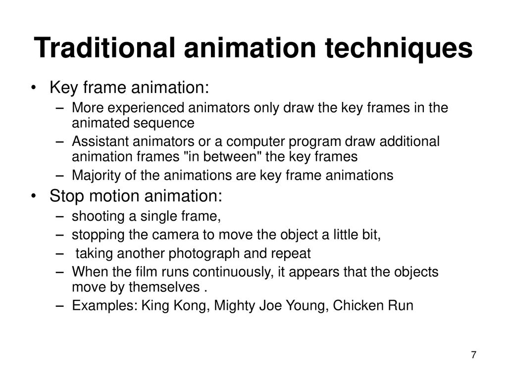 Lecture 26 and 27 Animation Overview - ppt download