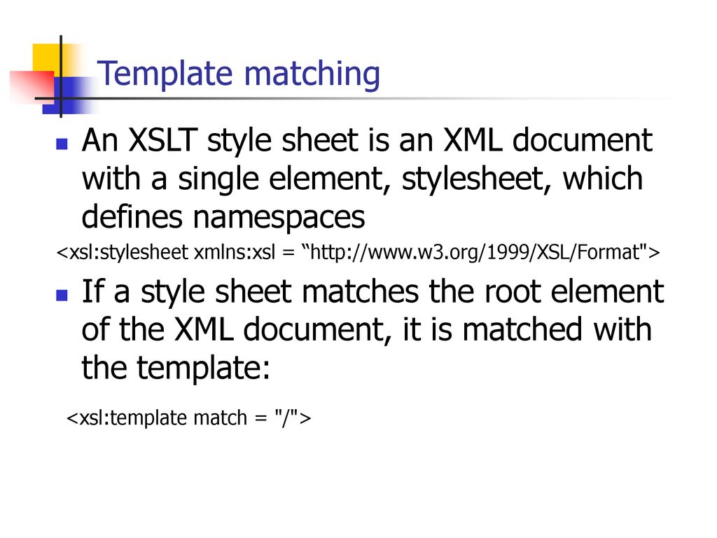 XSLT ppt download XSLT ppt download