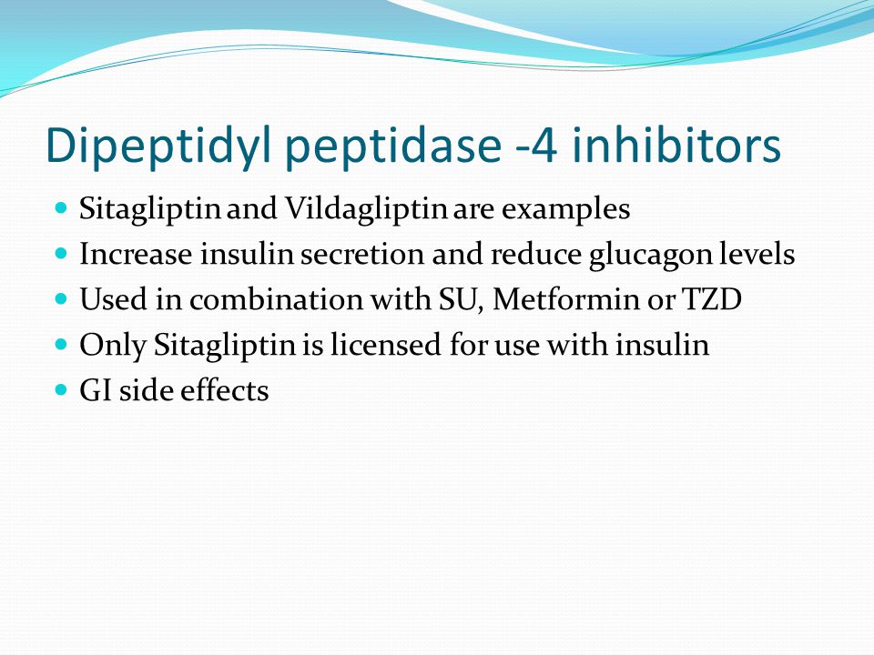 Dipeptidyl peptidase -4 inhibitors