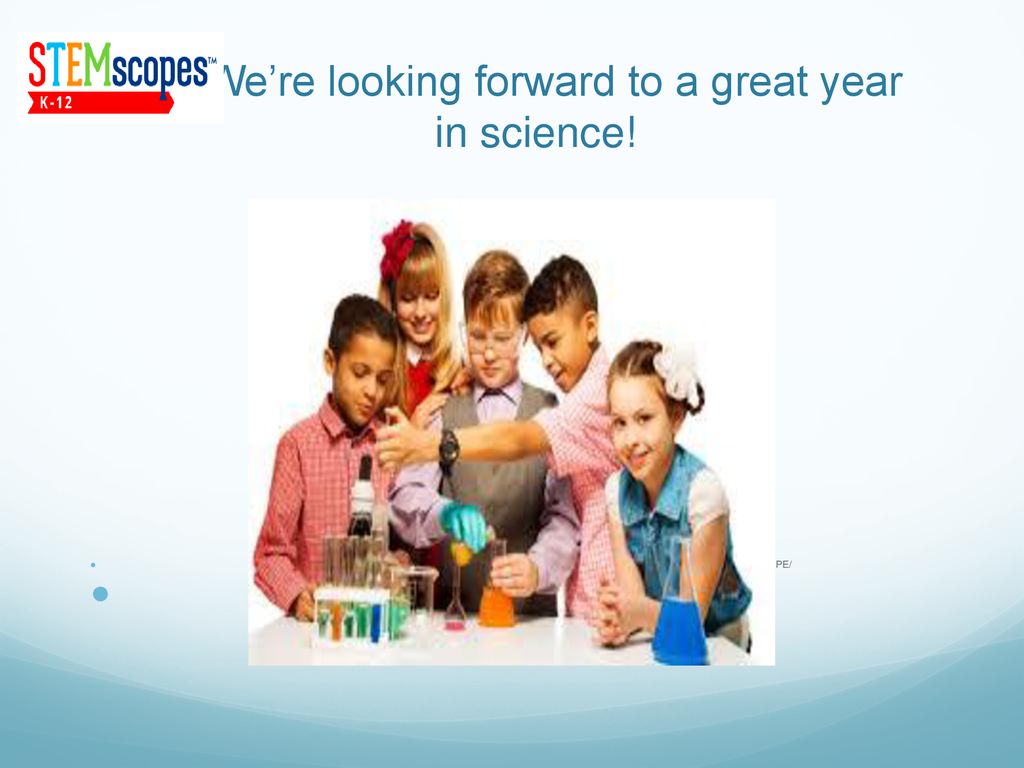 We’re looking forward to a great year in science!
