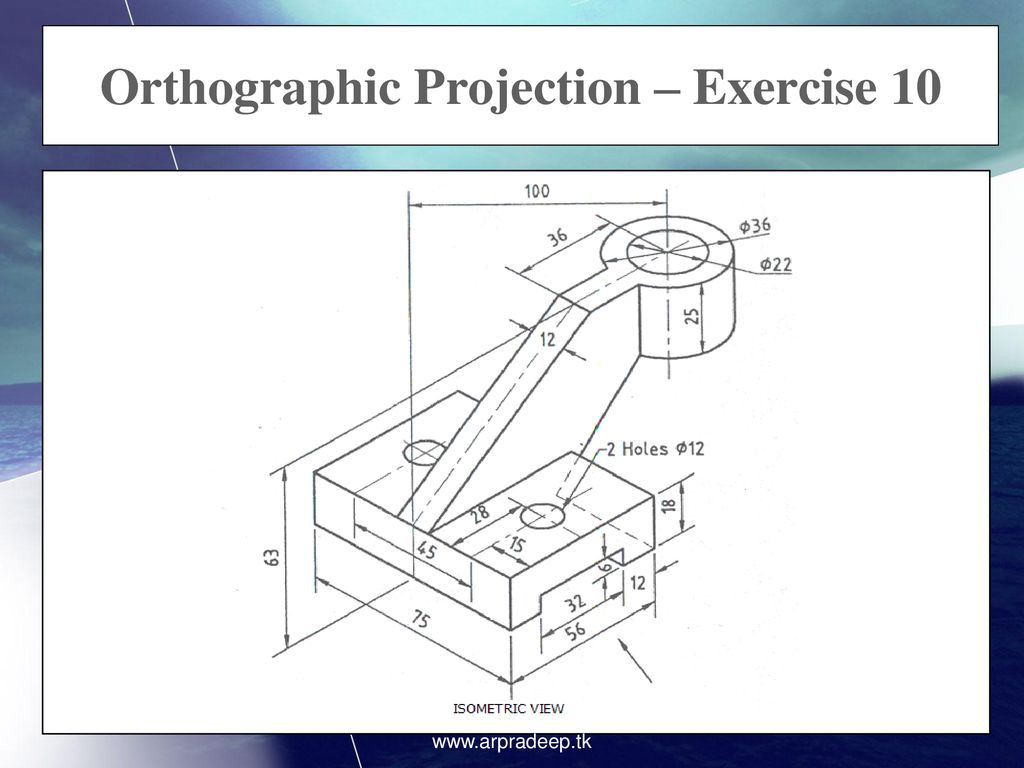 Unit 1 orthographic projection engineering graphics | PPT