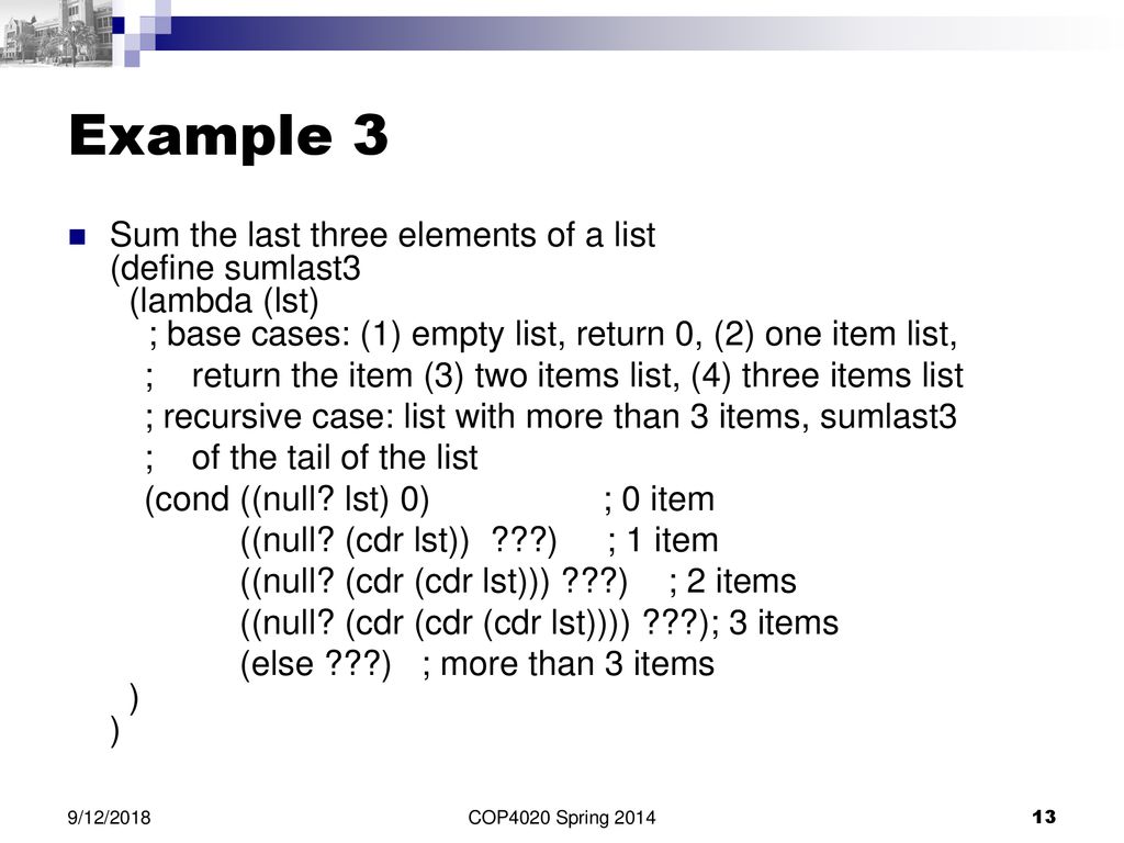 COP4020 Programming Languages - ppt download