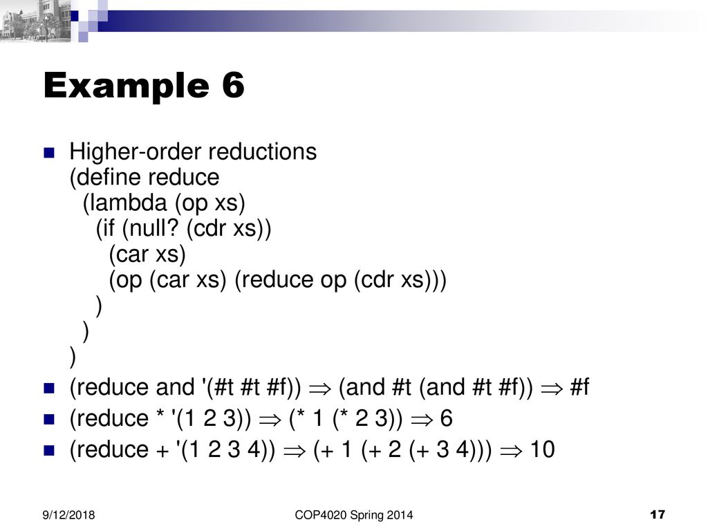 COP4020 Programming Languages - ppt download