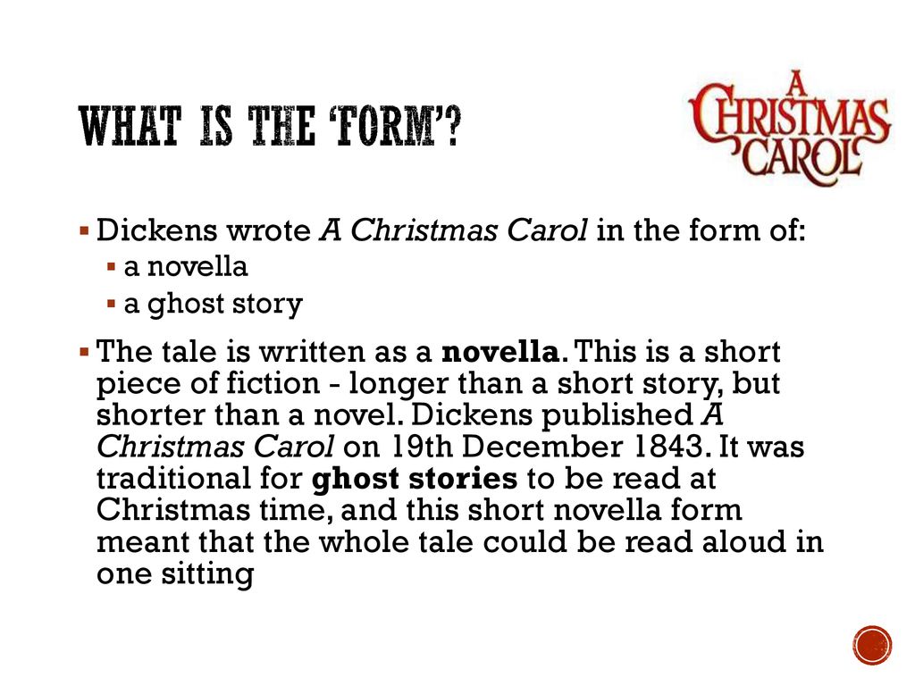 A Christmas Carol' - Revision - ppt download