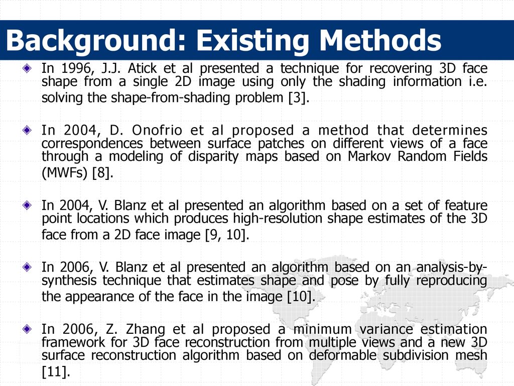 Background: Existing Methods