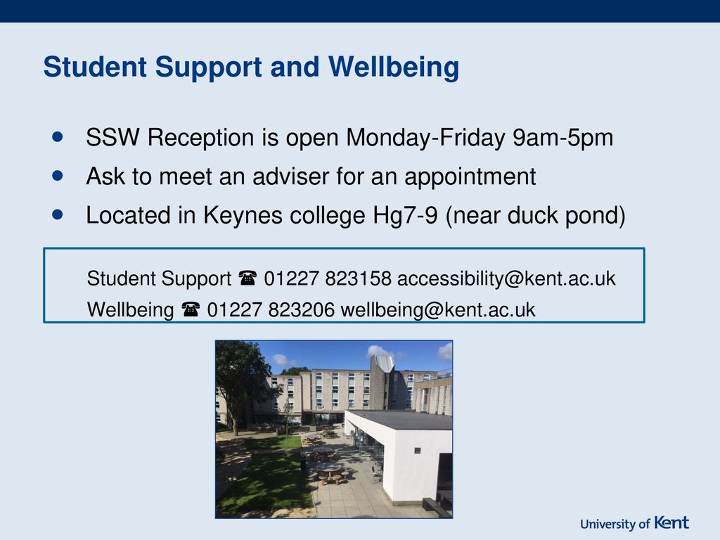 STUDENT SUPPORT AND WELLBEING - ppt download