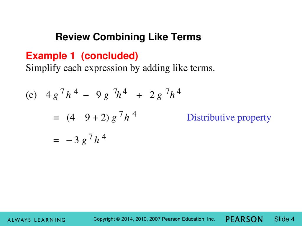 13 exponents and polynomials ppt download
