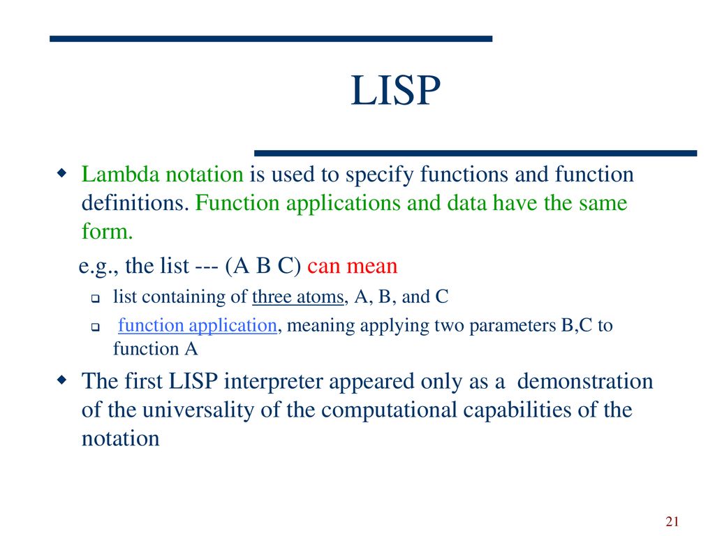 Lisp Porn