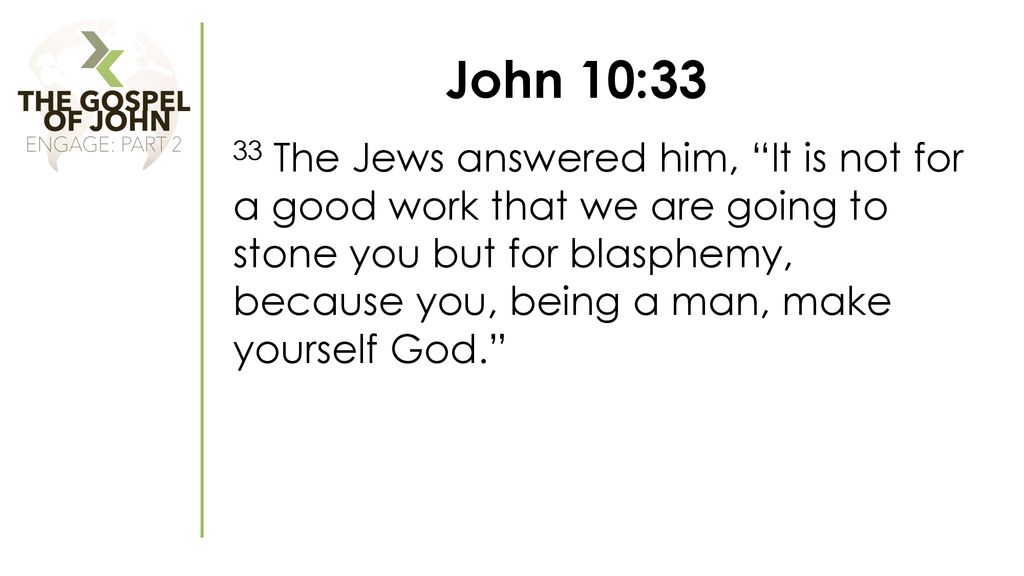 John 10:33