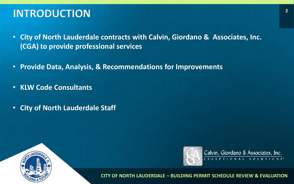 CITY OF NORTH LAUDERDALE ppt download