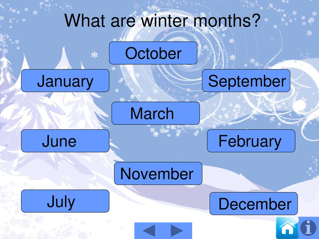 January is cold month of the