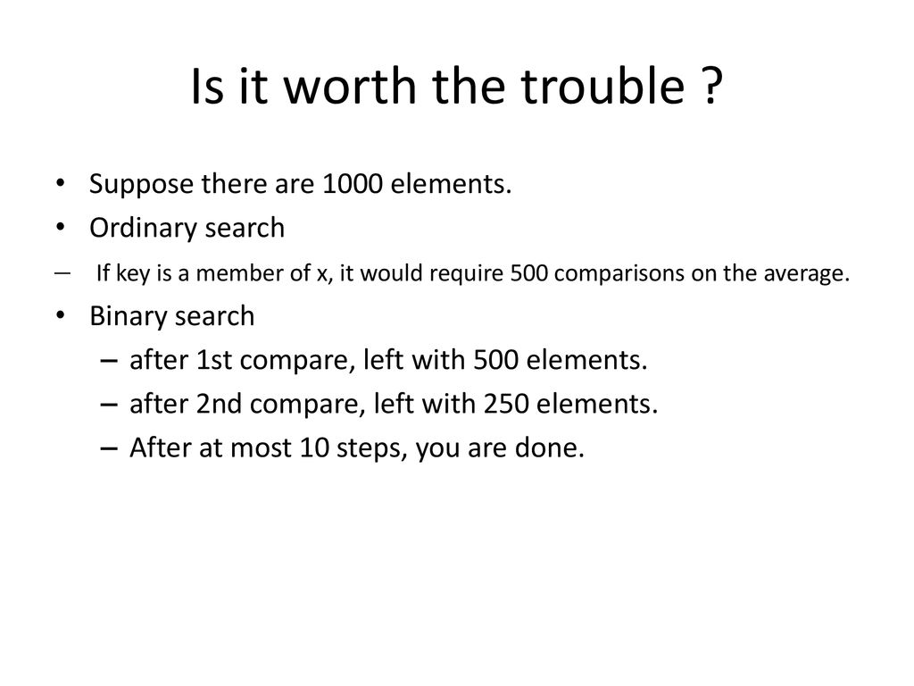 Sorting and Searching Sudeshna Sarkar 7th Feb ppt download