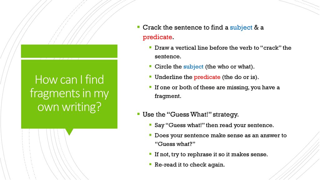 Guess What! Complete Sentences - ppt download